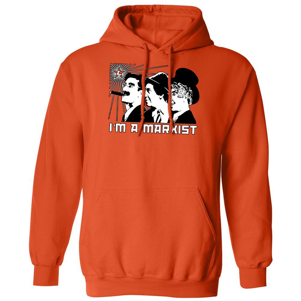 Classic Unisex Hoodie - LBX1Q1WH - Orange - 10