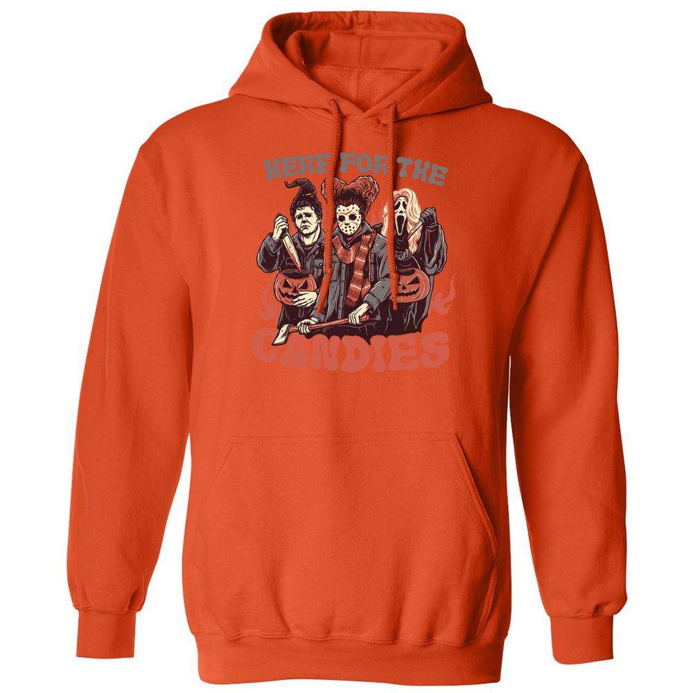 Classic Unisex Hoodie - YXB9LKEN - Orange - 10