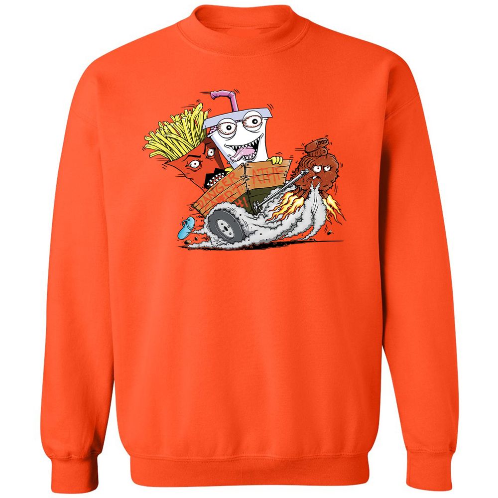 Classic Unisex Sweatshirt - W1UYF5T7 - Orange - 10