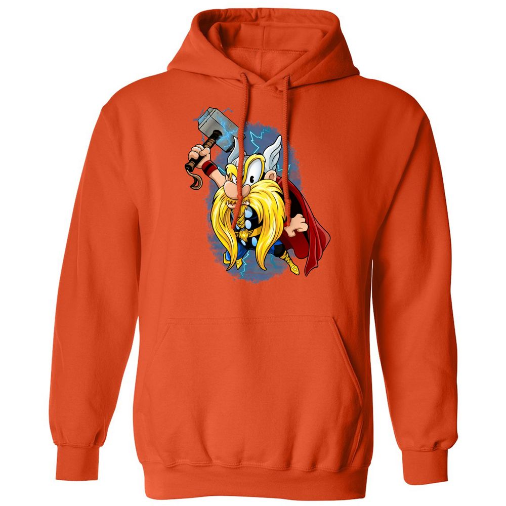 Classic Unisex Hoodie - HFQLVLYE - Orange - 10