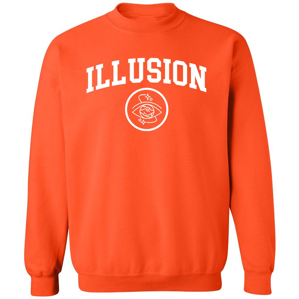 Classic Unisex Sweatshirt - 8J12HQP4 - Orange - 10