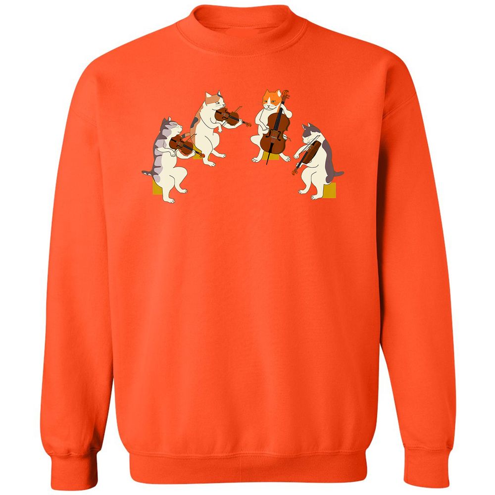 Classic Unisex Sweatshirt - 7EC9YKMS - Orange - 10