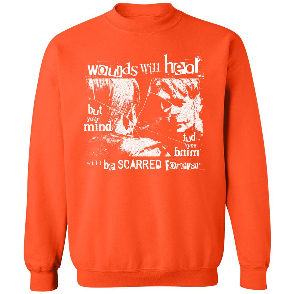 Classic Unisex Sweatshirt - DZP68K6N - Orange - 10