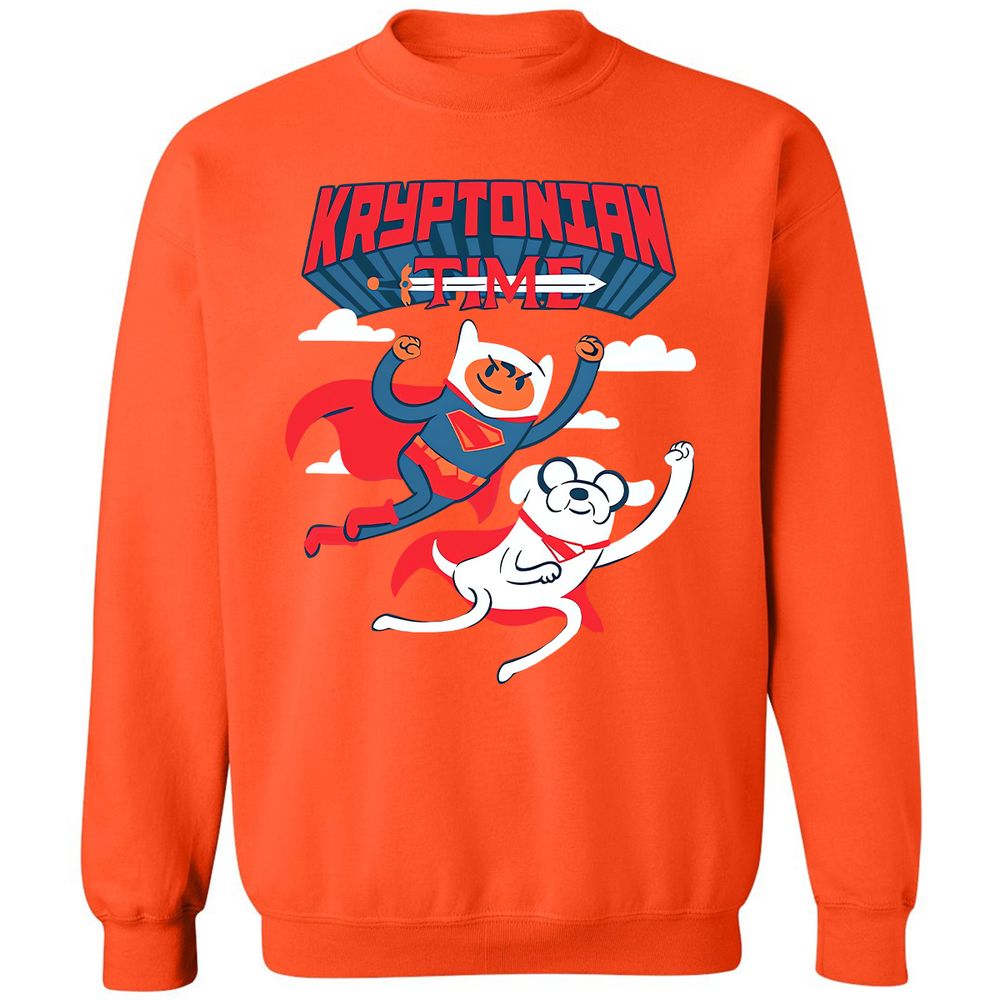 Classic Unisex Sweatshirt - 6TUVJFMF - Orange - 10