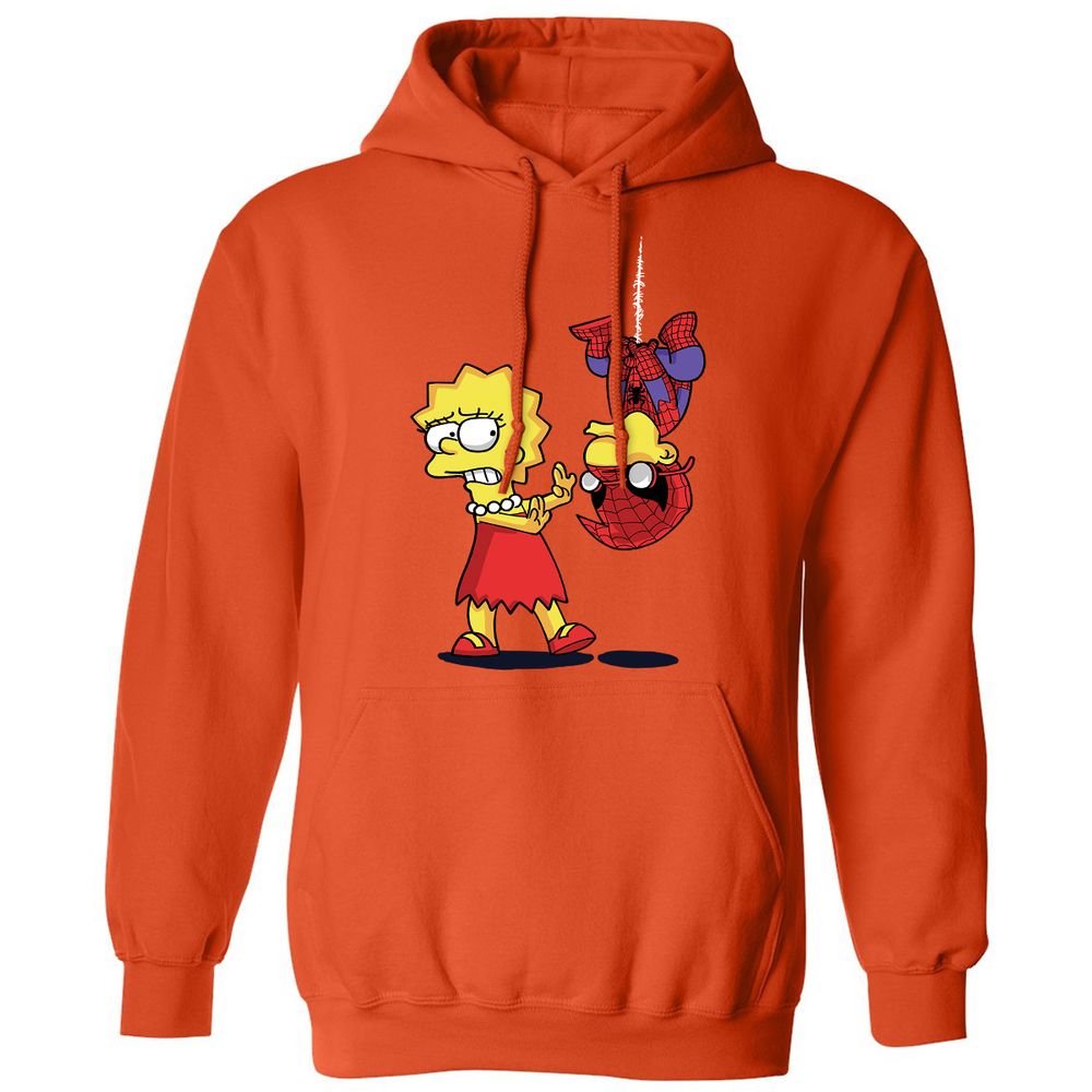 Classic Unisex Hoodie - 33UDV3JF - Orange - 10