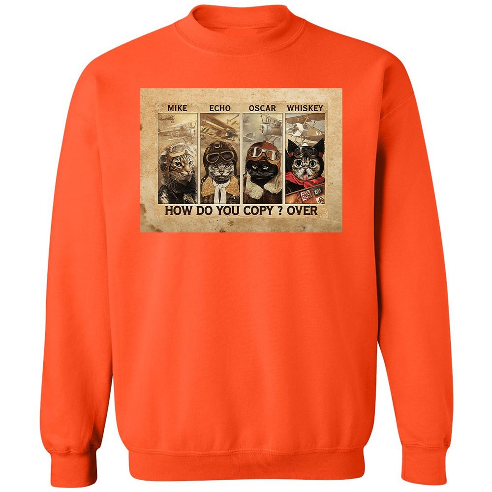 Classic Unisex Sweatshirt - P7RY1W2B - Orange - 10
