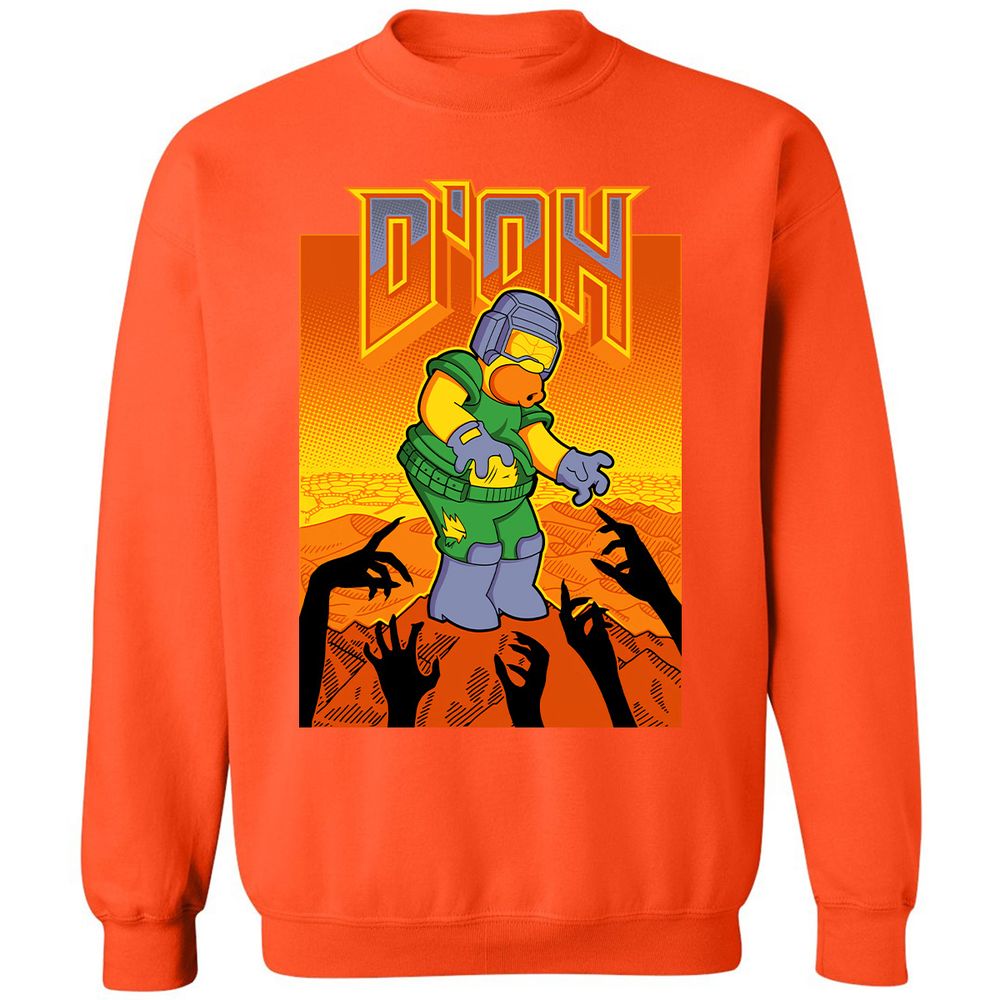 Classic Unisex Sweatshirt - 2SPGNACX - Orange - 10