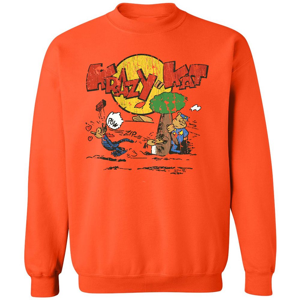 Classic Unisex Sweatshirt - JU5R8GJN - Orange - 10