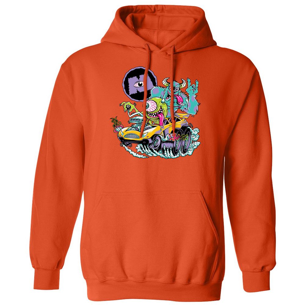 Classic Unisex Hoodie - GH3CM592 - Orange - 10