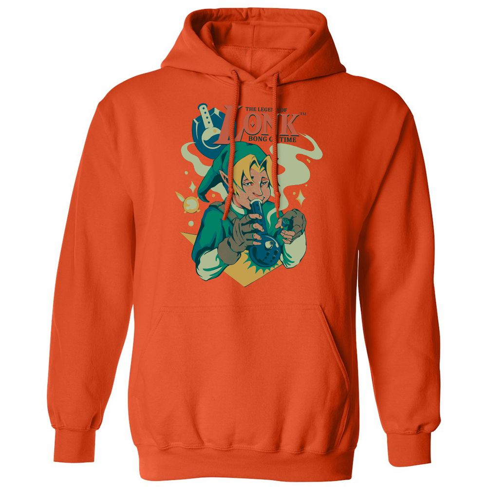 Classic Unisex Hoodie - 2Q1KUAGL - Orange - 10