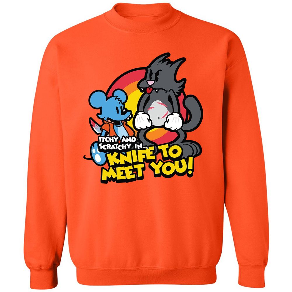 Classic Unisex Sweatshirt - 9VC6F9PX - Orange - 10