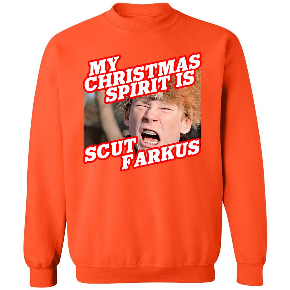 Classic Unisex Sweatshirt - UJ6KDZPP - Orange - 10