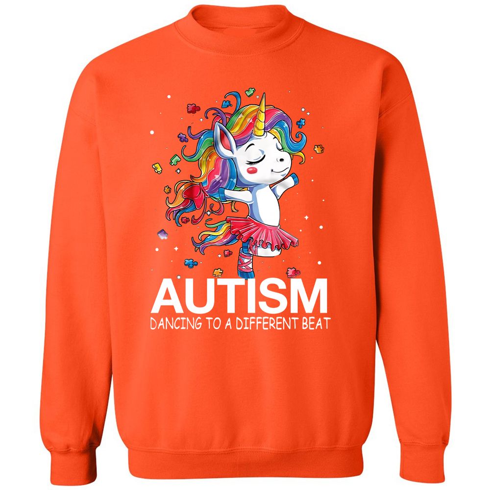 Classic Unisex Sweatshirt - 1QW7BTPC - Orange - 10