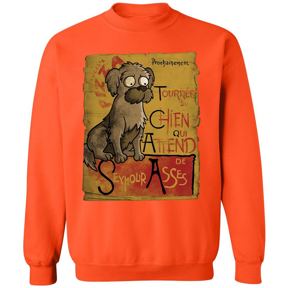 Classic Unisex Sweatshirt - TQRERRJT - Orange - 10