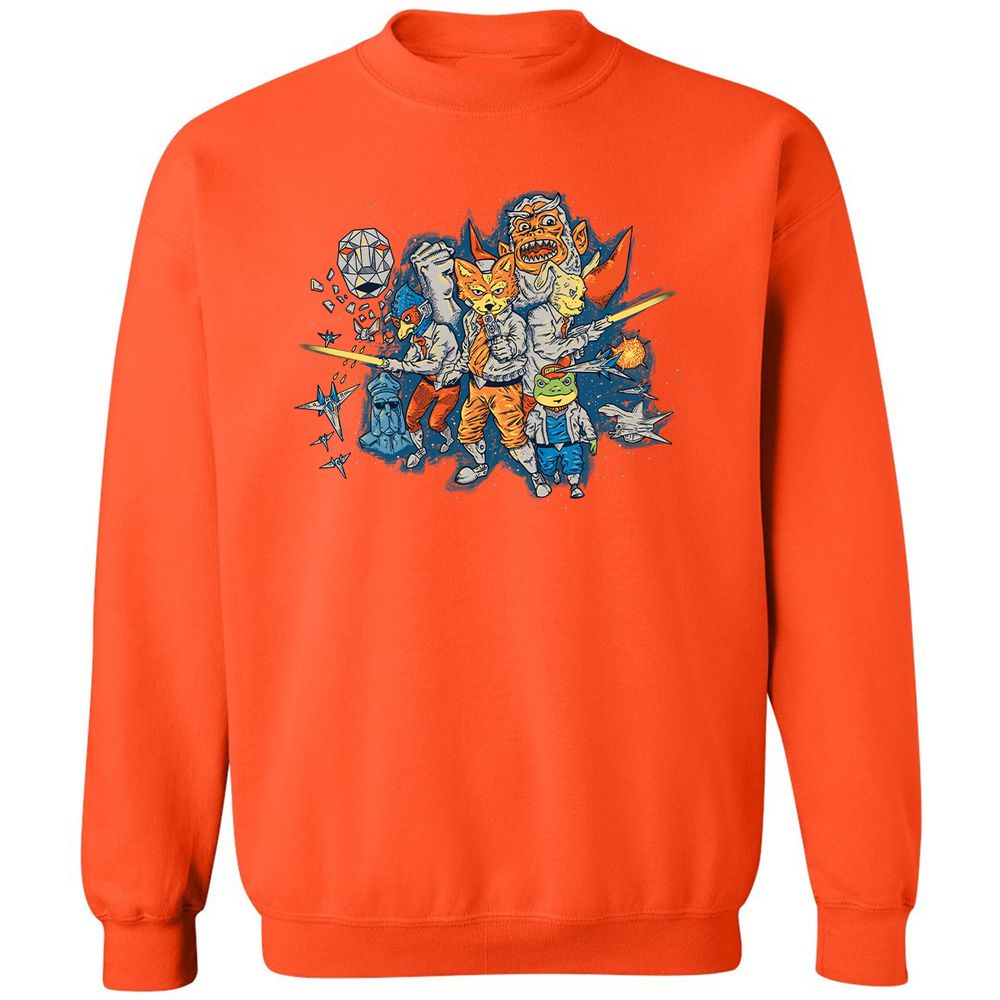 Classic Unisex Sweatshirt - JQJYQM37 - Orange - 10