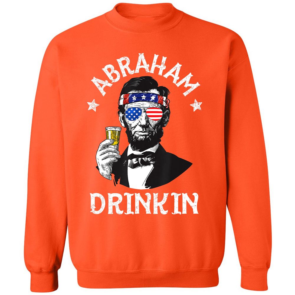 Classic Unisex Sweatshirt - 1WFDXWXK - Orange - 10