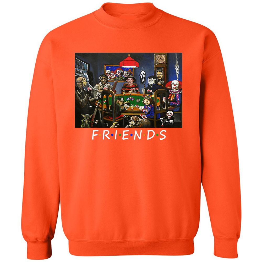 Classic Unisex Sweatshirt - QMNSE6WZ - Orange - 10