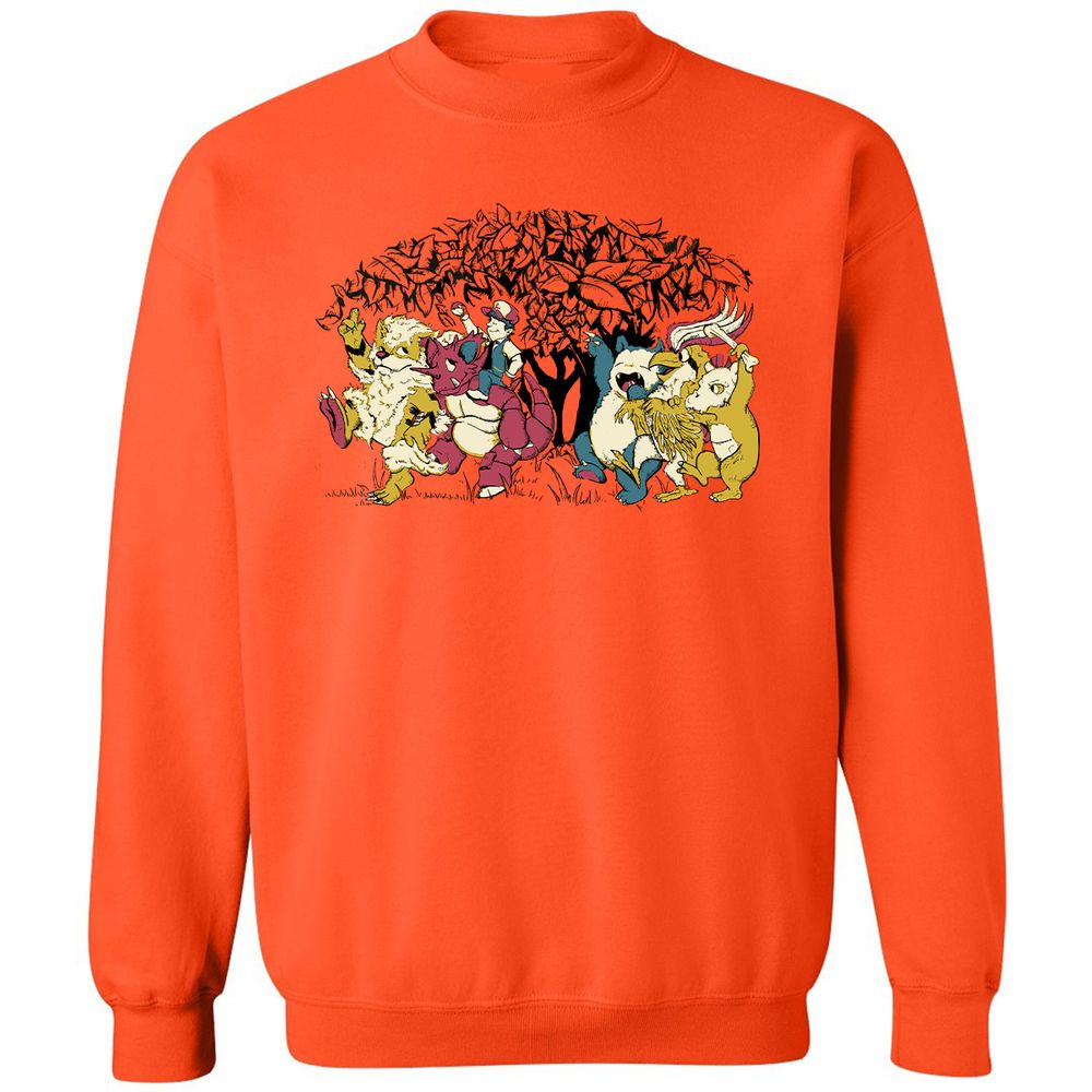 Classic Unisex Sweatshirt - RBM4SGRK - Orange - 10