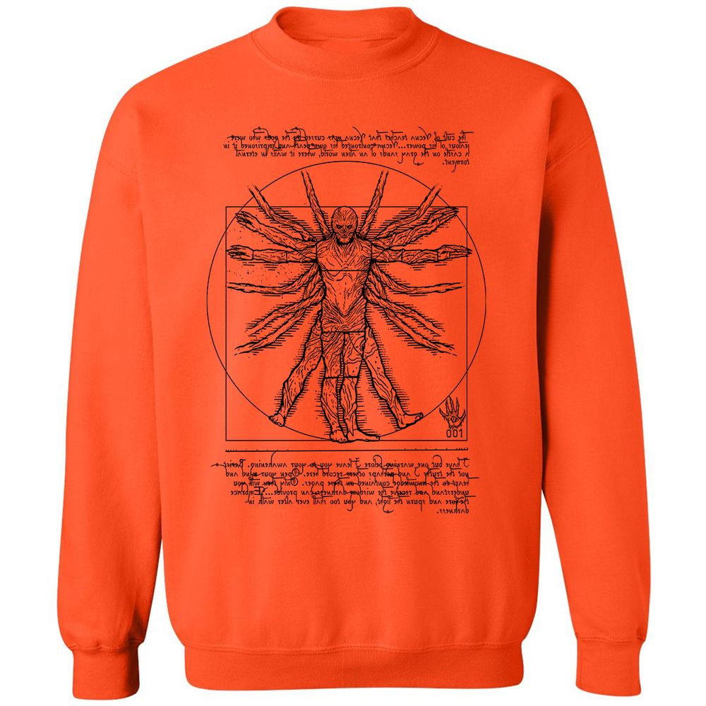 Classic Unisex Sweatshirt - MKBVLKGE - Orange - 10