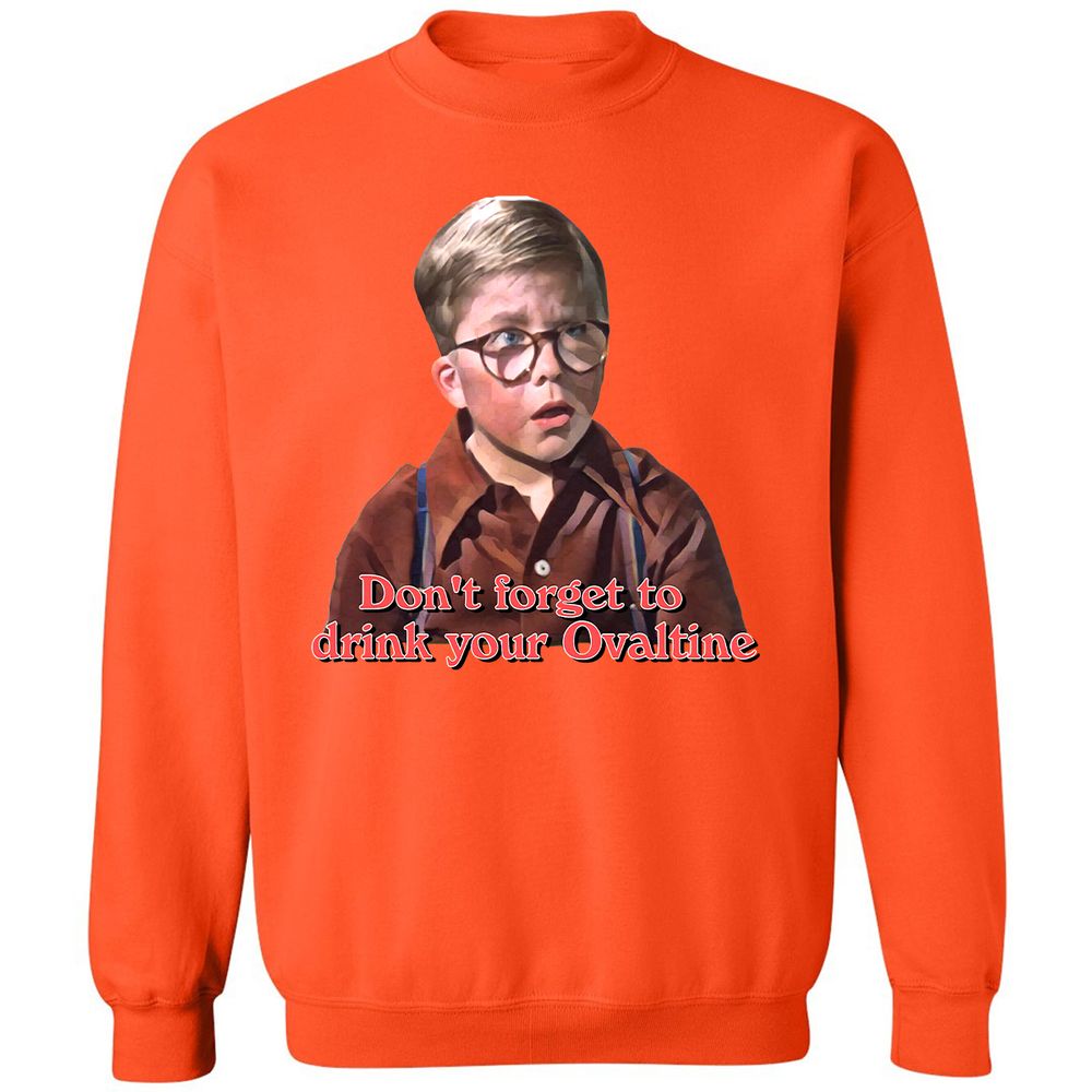 Classic Unisex Sweatshirt - X5DWZTYN - Orange - 10