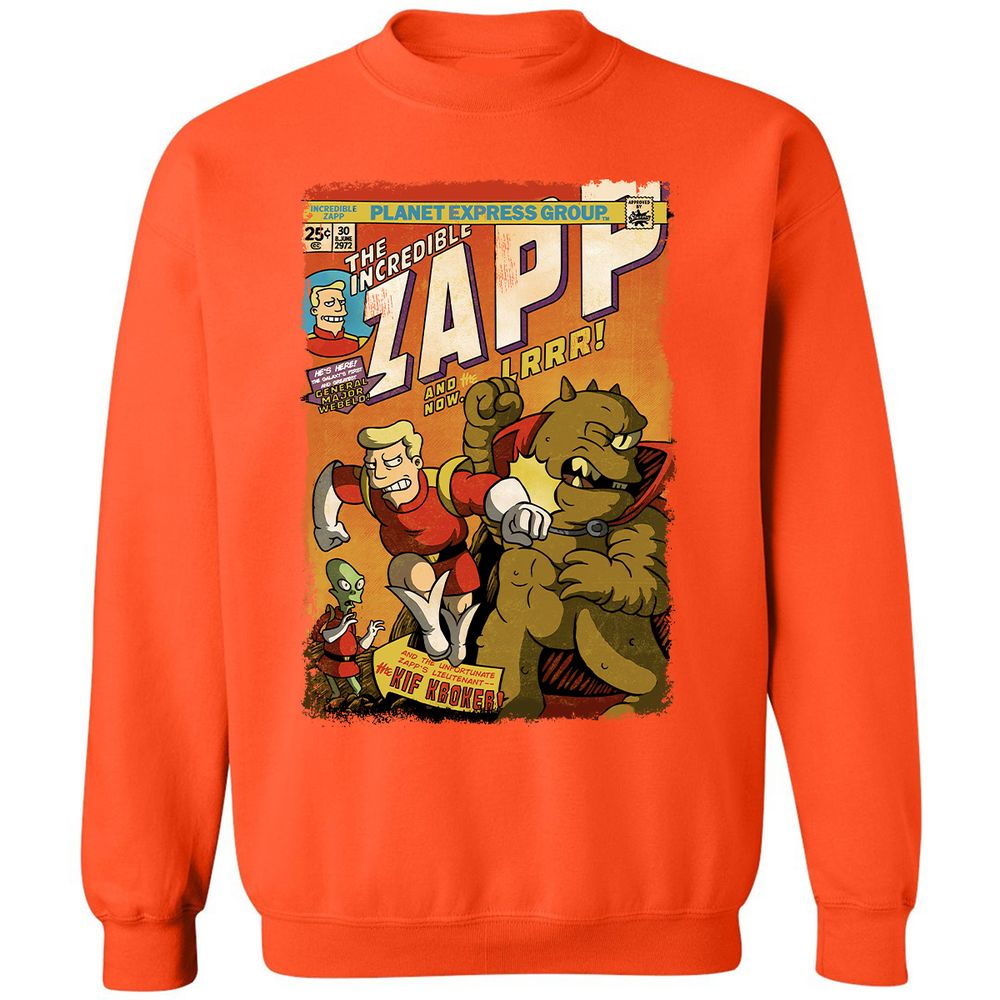 Classic Unisex Sweatshirt - UCPBWC31 - Orange - 10