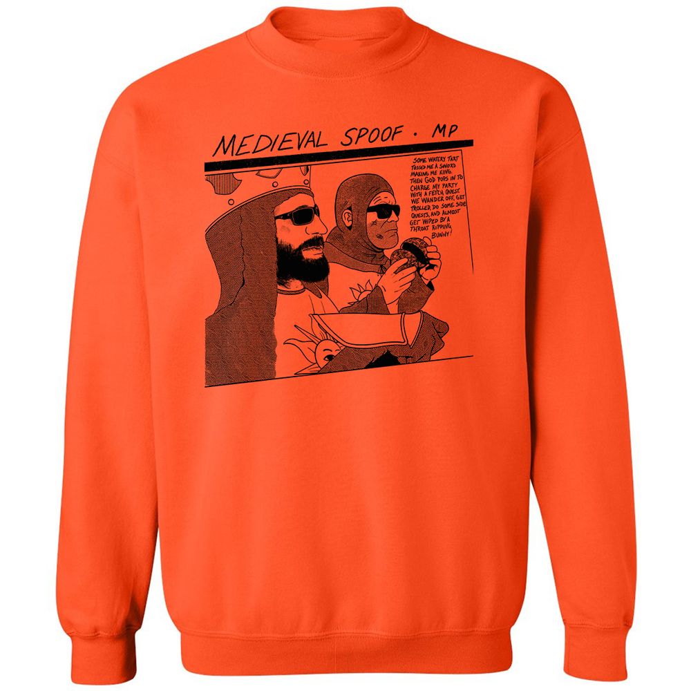 Classic Unisex Sweatshirt - Z4LW455Q - Orange - 10