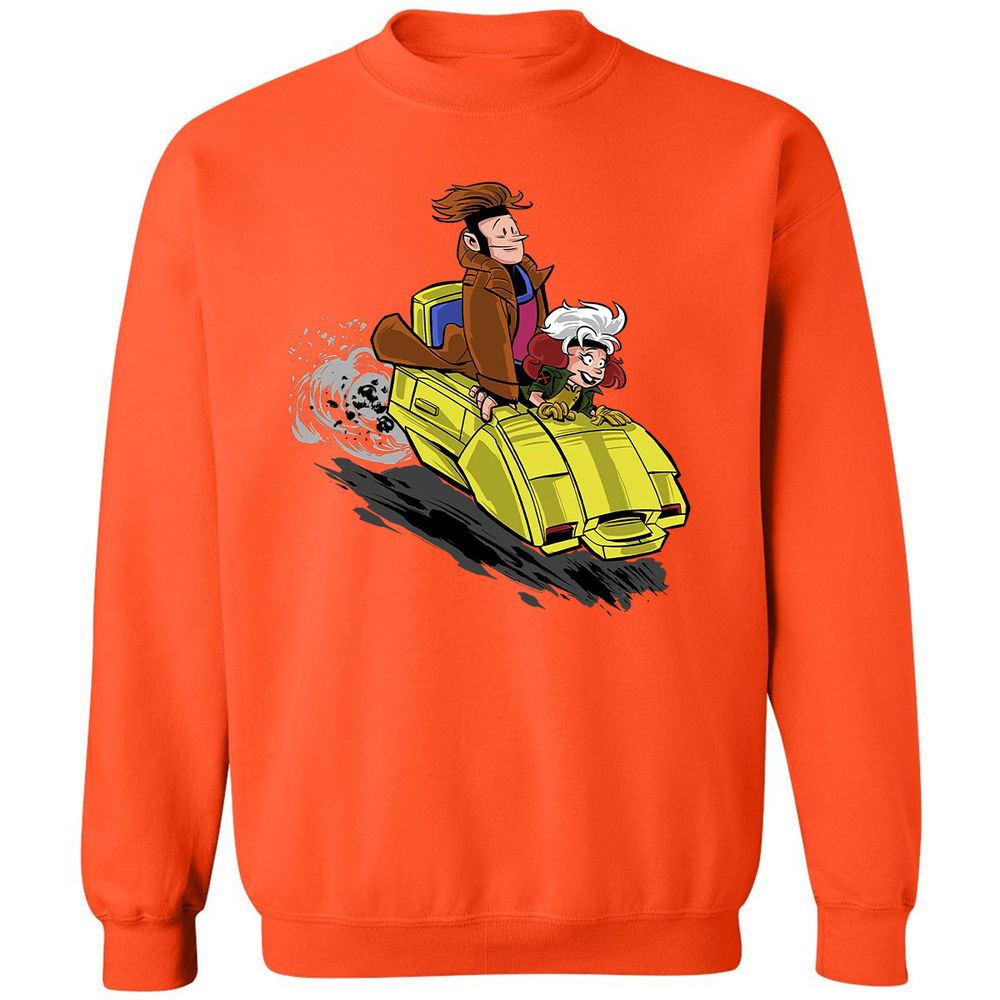 Classic Unisex Sweatshirt - NHDHFR11 - Orange - 10
