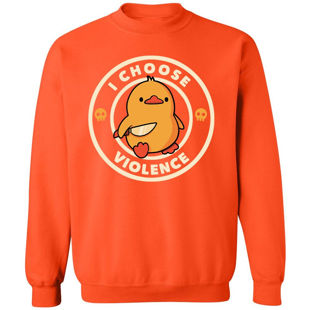 Classic Unisex Sweatshirt - R2HBRWL9 - Orange - 10
