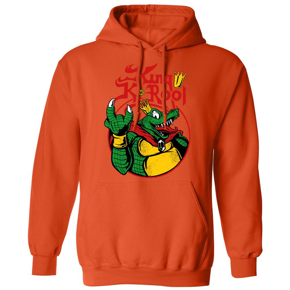 Classic Unisex Hoodie - QTV85P4P - Orange - 10