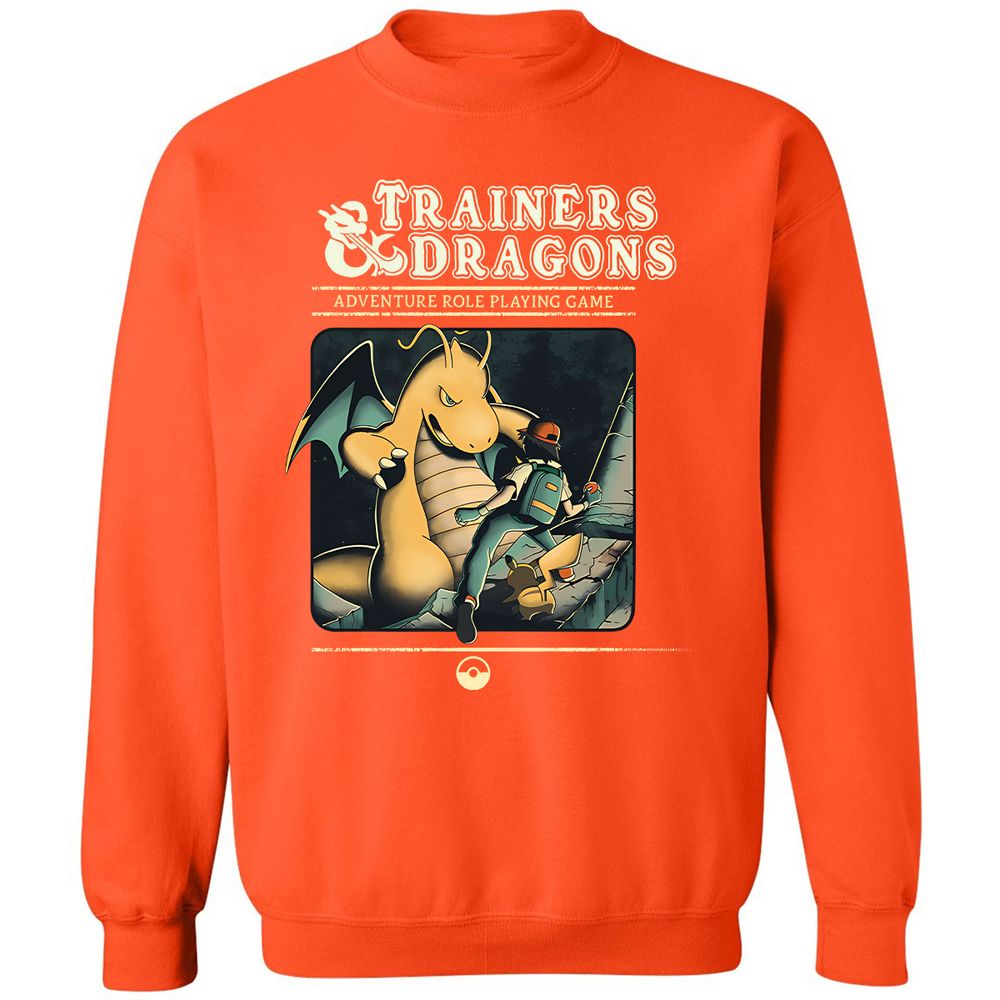 Classic Unisex Sweatshirt - GX63JJZR - Orange - 10