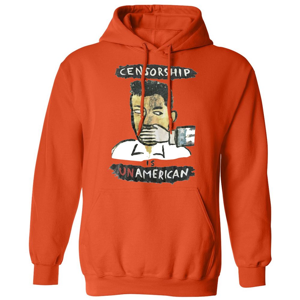 Censorship is Unamerican - Orange - 10