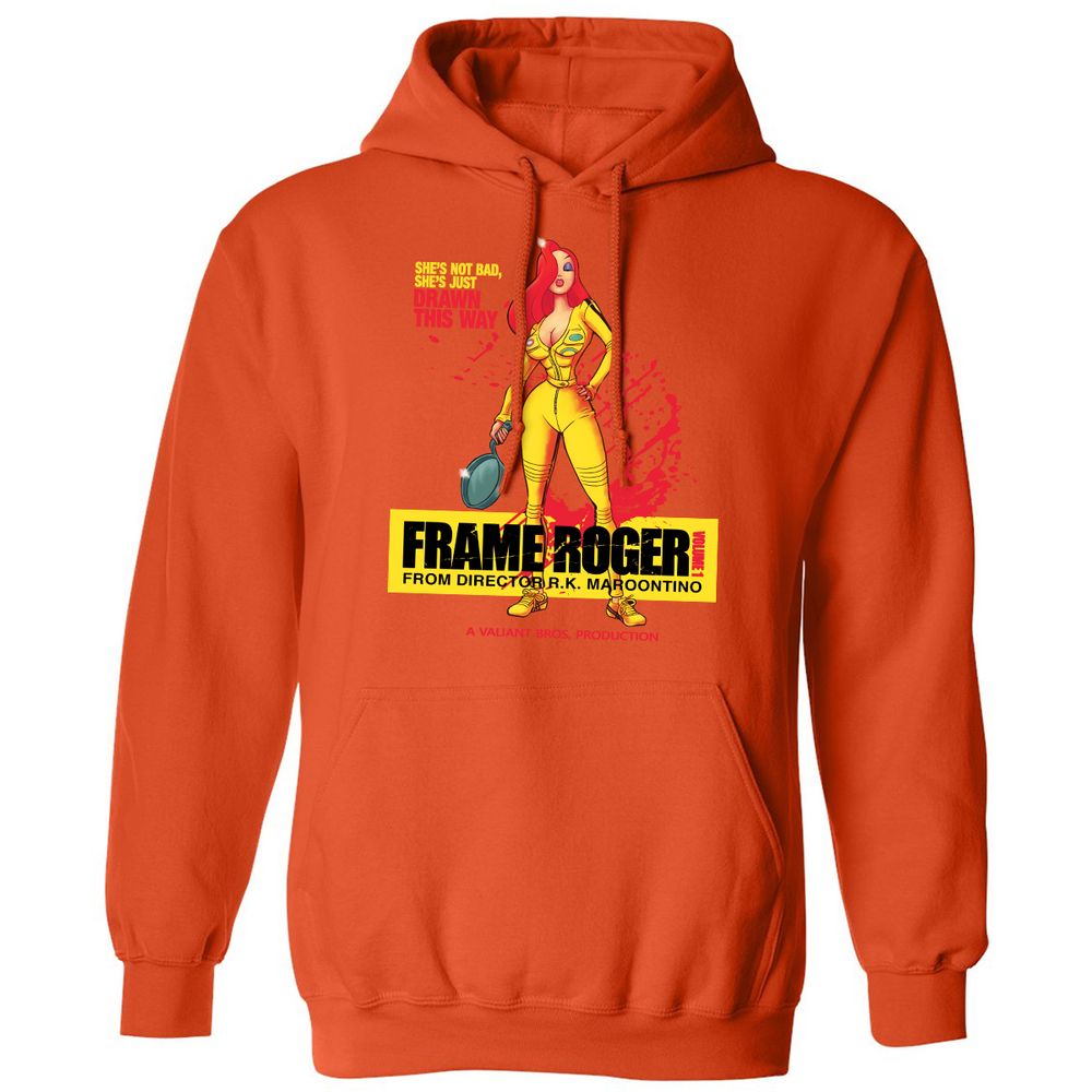 Classic Unisex Hoodie - HQ7W7H37 - Orange - 10