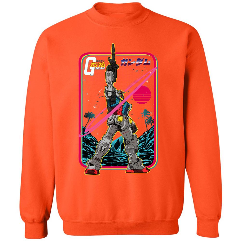Classic Unisex Sweatshirt - 89VUG8Y1 - Orange - 10