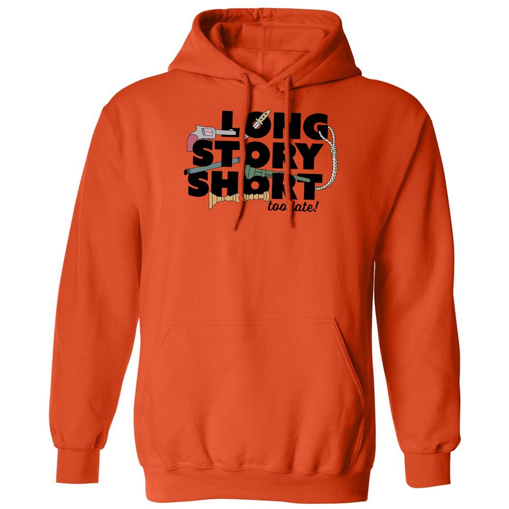 Classic Unisex Hoodie - J8A7YDPS - Orange - 10