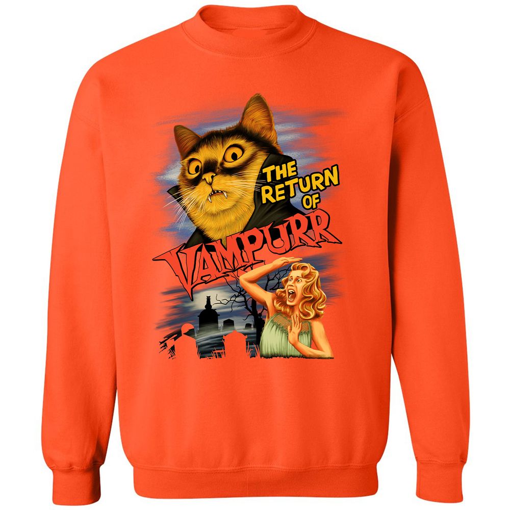 Classic Unisex Sweatshirt - 7YFAXTG3 - Orange - 10