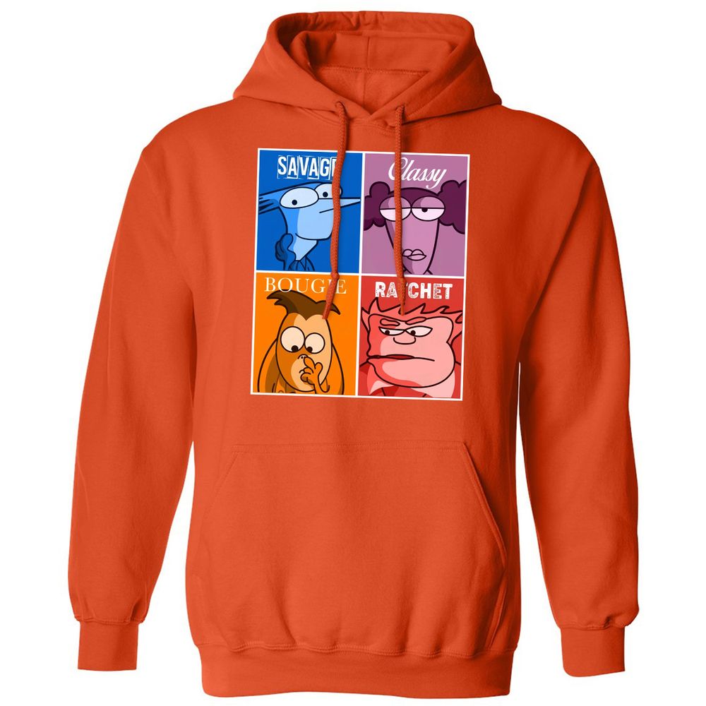 Classic Unisex Hoodie - PPFVRWV5 - Orange - 10