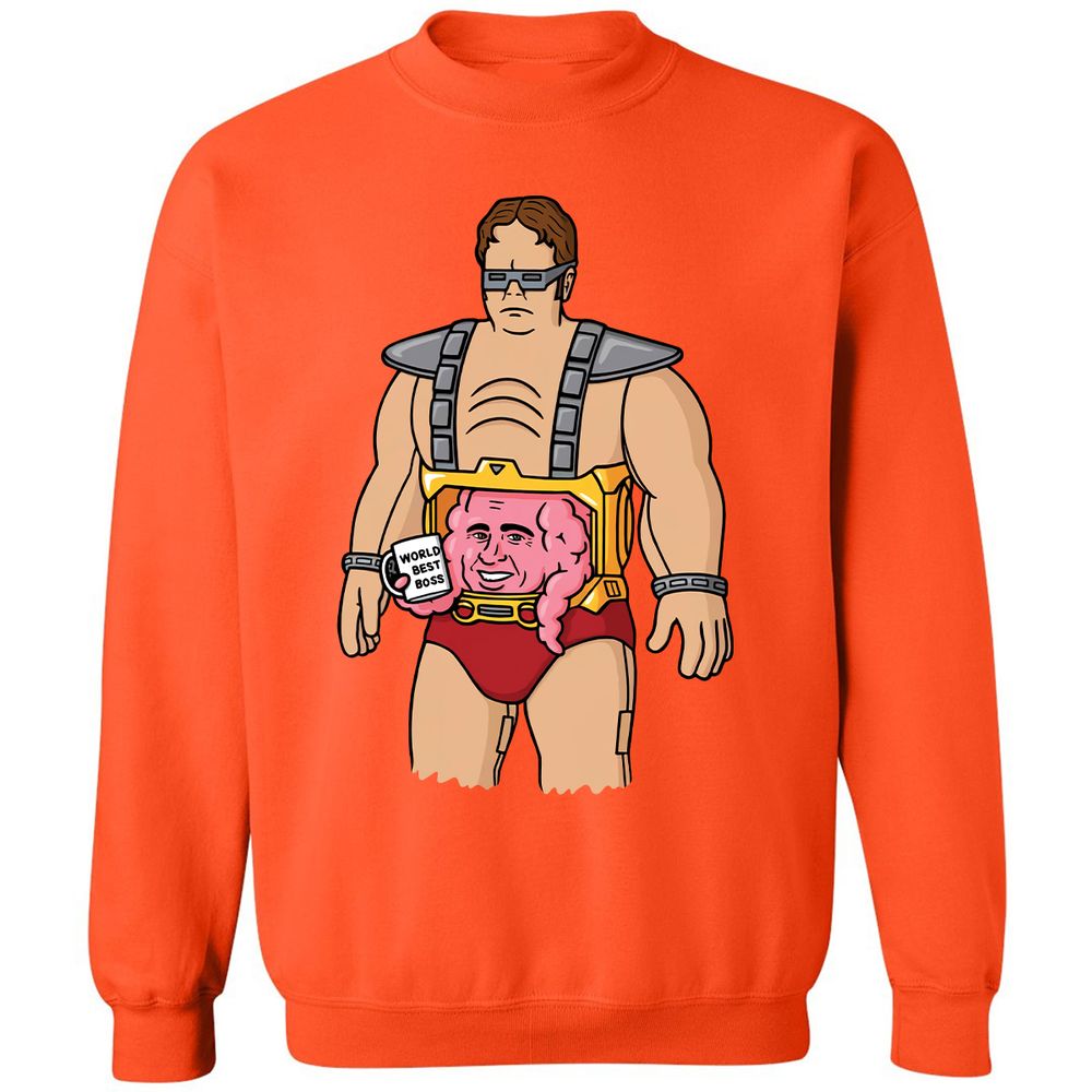 Classic Unisex Sweatshirt - VQZYWKEE - Orange - 10