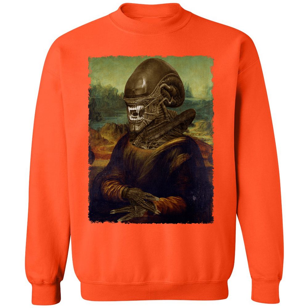 Classic Unisex Sweatshirt - 46FT35HD - Orange - 10
