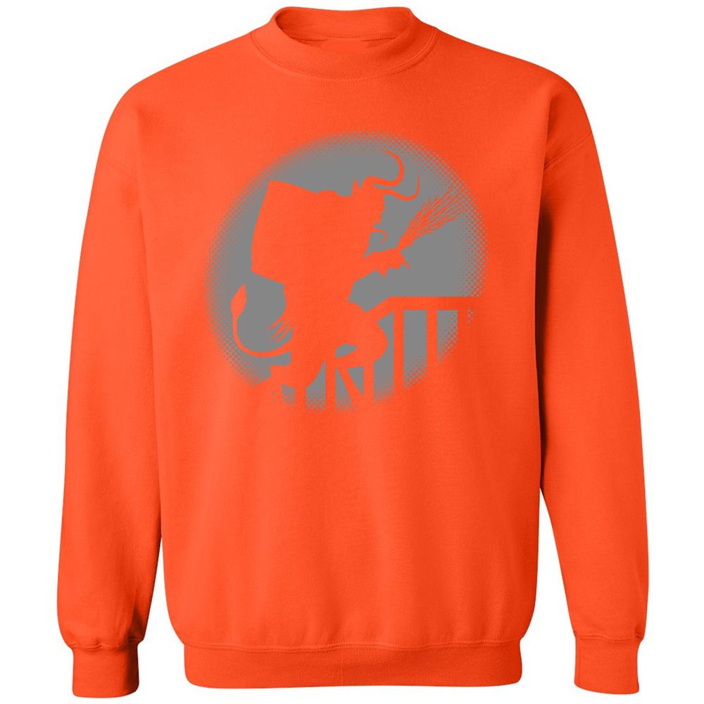 Classic Unisex Sweatshirt - D9YZ3411 - Orange - 10