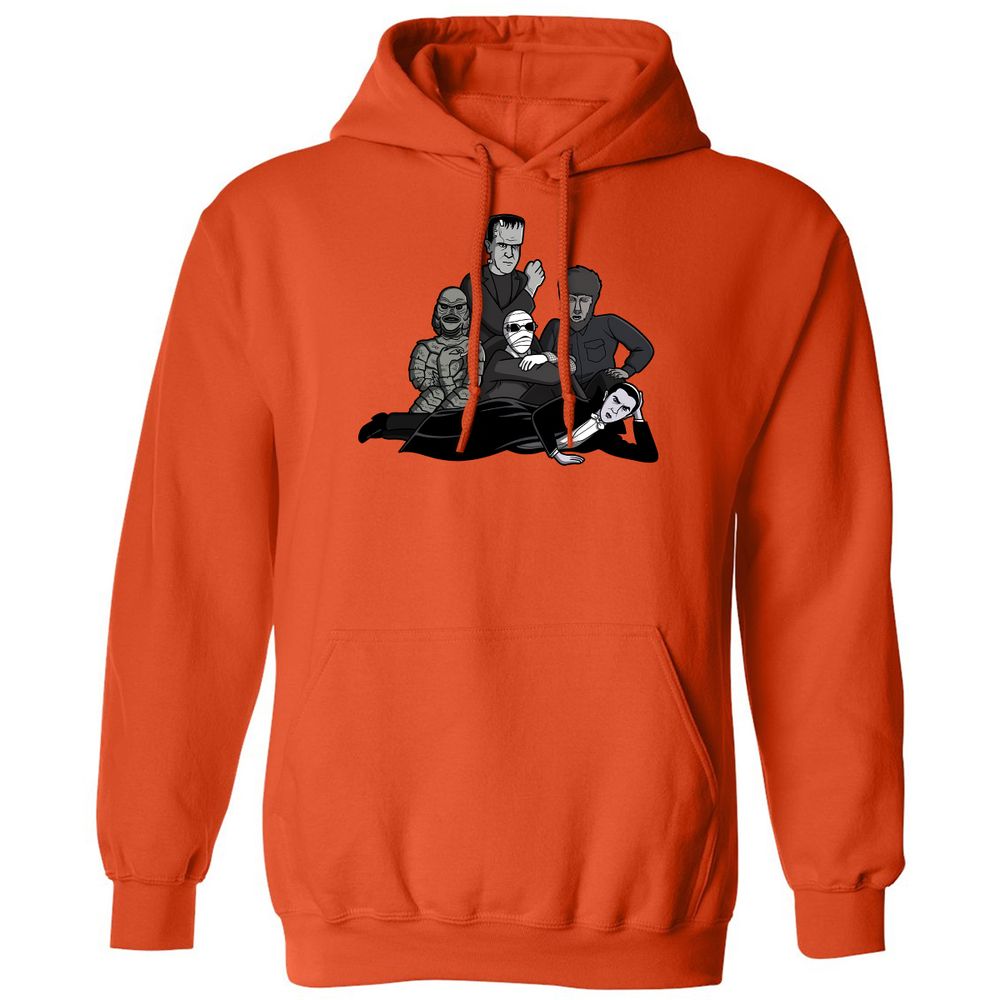 Classic Unisex Hoodie - 65JDQRAM - Orange - 10
