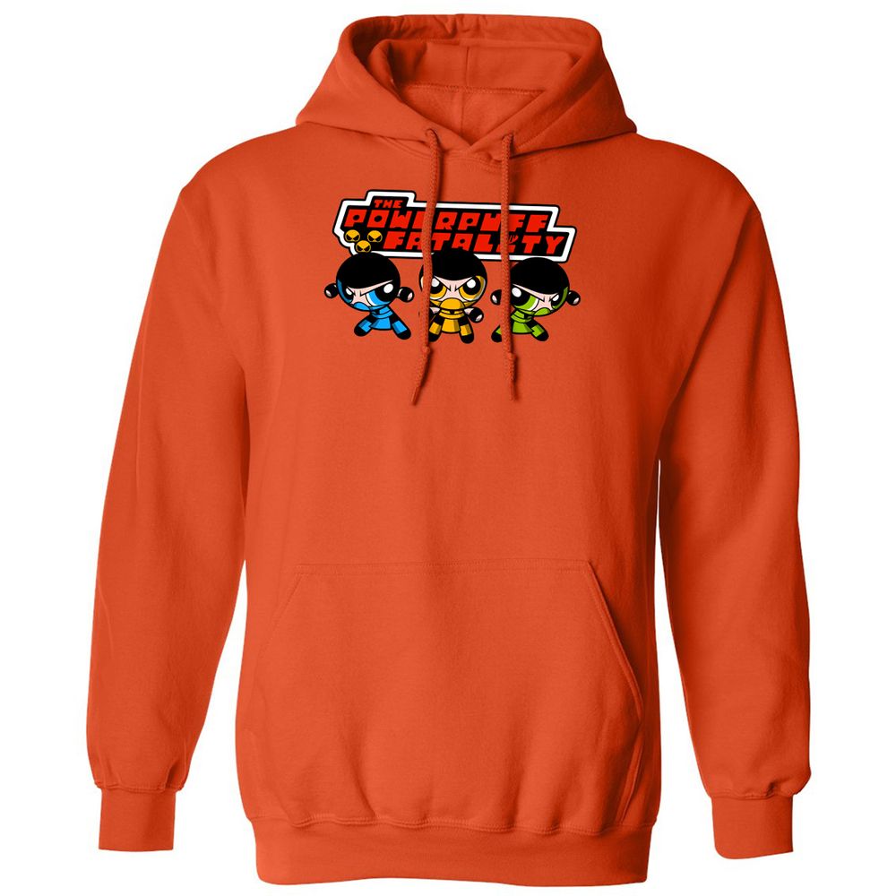 Classic Unisex Hoodie - AU335MZL - Orange - 10