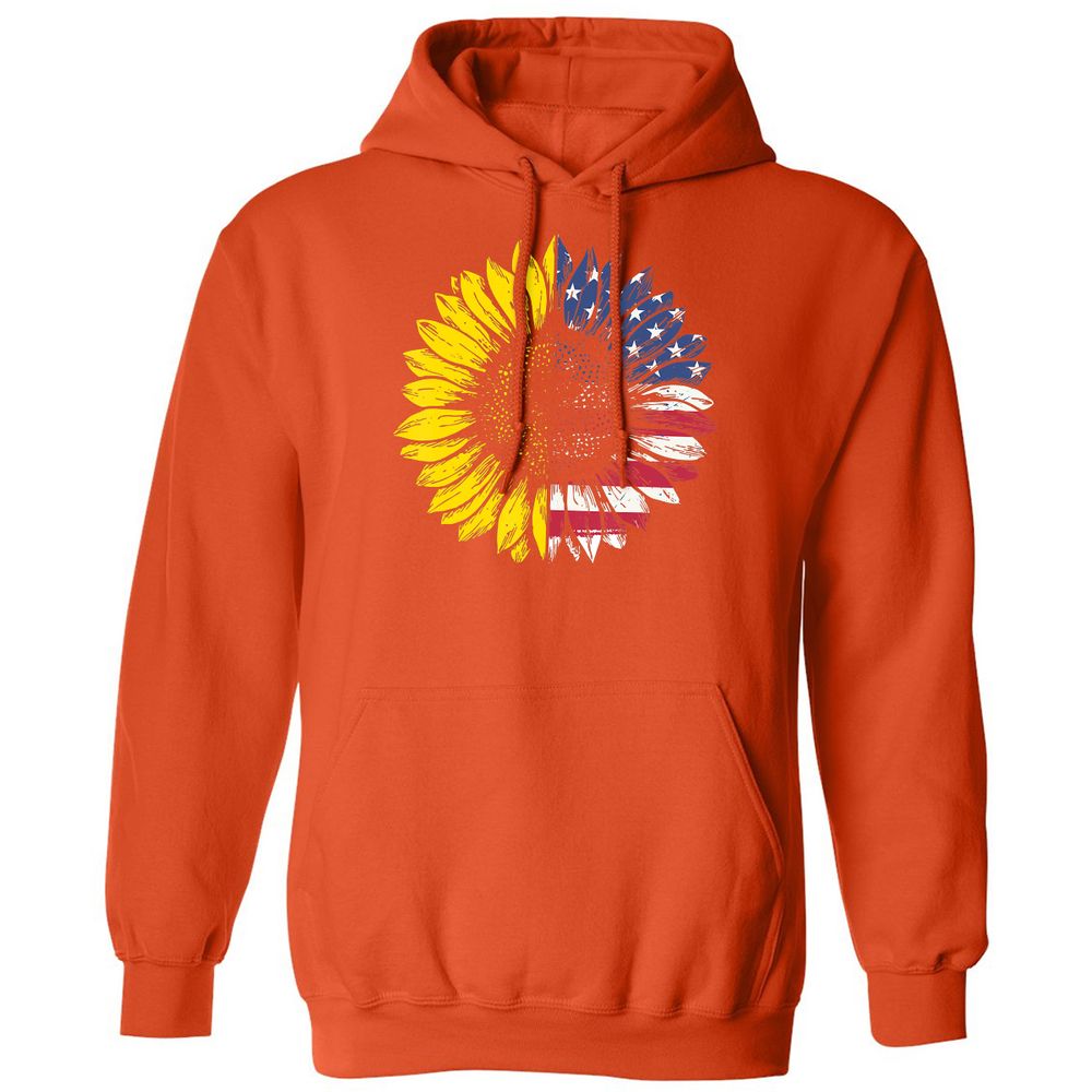 Classic Unisex Hoodie - 89XWV7WJ - Orange - 10