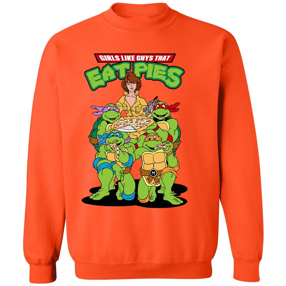 Classic Unisex Sweatshirt - PTHGDFAX - Orange - 10