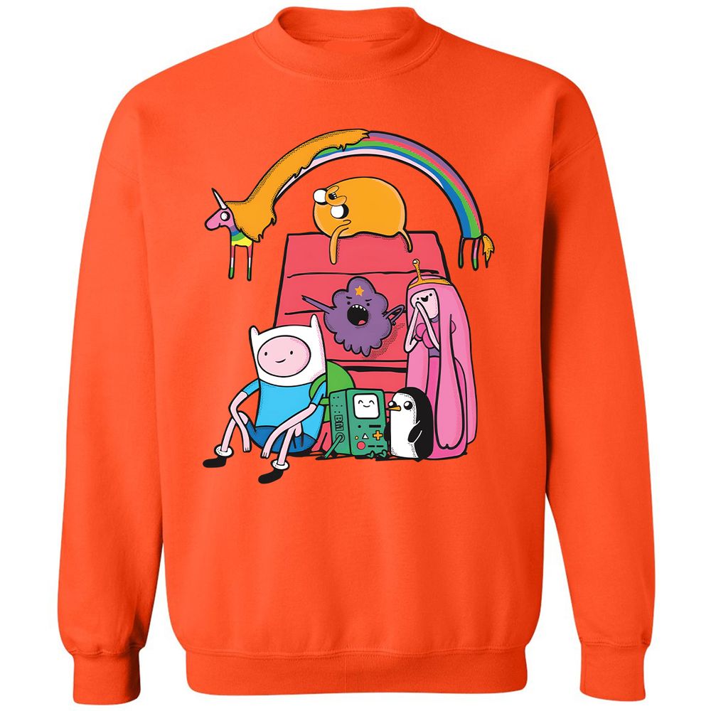 Classic Unisex Sweatshirt - DGQ8WD4K - Orange - 10