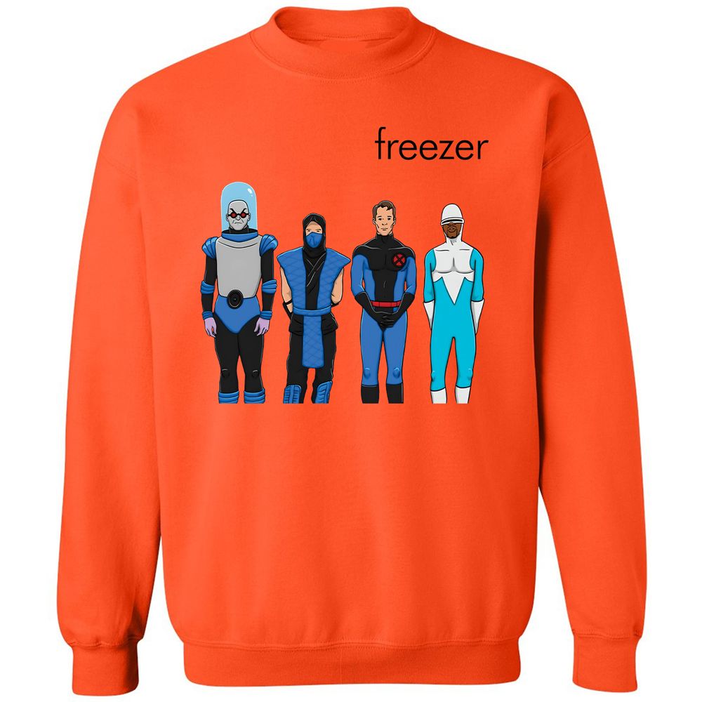 Classic Unisex Sweatshirt - LYYBT5B9 - Orange - 10