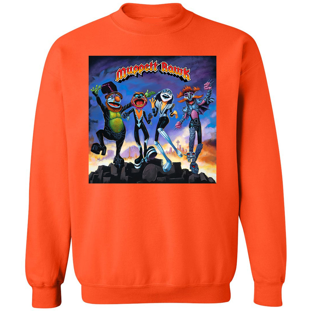 Classic Unisex Sweatshirt - G8ND1BG9 - Orange - 10