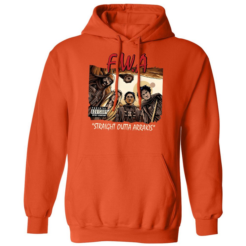 Classic Unisex Hoodie - R65GAJNL - Orange - 10