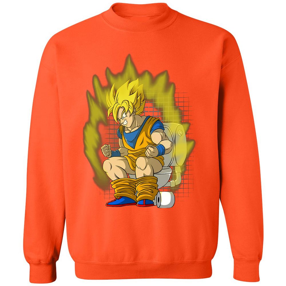 Classic Unisex Sweatshirt - XUUYPV6D - Orange - 10