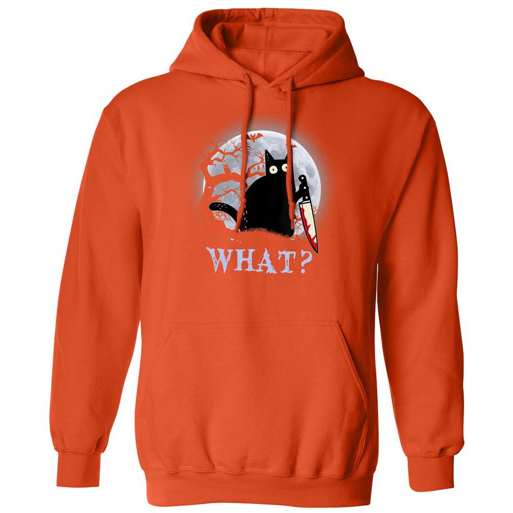 Classic Unisex Hoodie - A4C8K4FW - Orange - 10