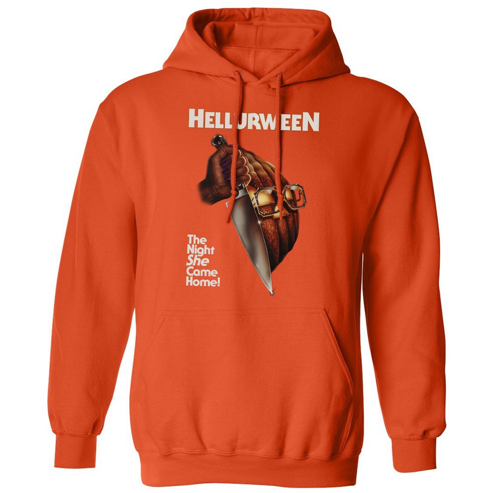 Classic Unisex Hoodie - 3ST1TW99 - Orange - 10